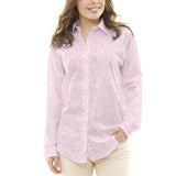 Popelín Flor Peasly Rosa - Ribes y Casals