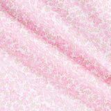 Popelín Flor Peasly Rosa - Ribes y Casals