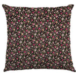 Popelín Floral Cretona Negro - Ribes y Casals