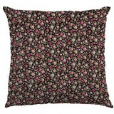 Popelín Floral Cretona Negro - Ribes y Casals