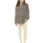 Popelín Floral Cretona Verde - Ribes y Casals