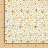 Popelín Florecitas Amarillo - Ribes y Casals