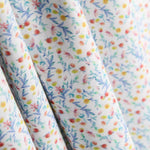 Popelín Florecitas Azul - Ribes y Casals