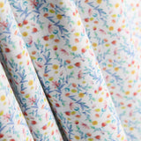 Popelín Florecitas Azul - Ribes y Casals