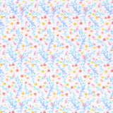 Popelín Florecitas Azul - Ribes y Casals