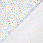 Popelín Florecitas Azul - Ribes y Casals