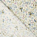 Popelín Florecitas Verde - Ribes y Casals