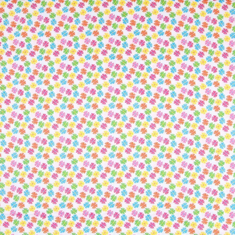 Popelín Flores Multicolor - Ribes y Casals