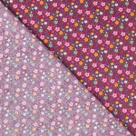 Popelín Flores Violeta - Ribes y Casals