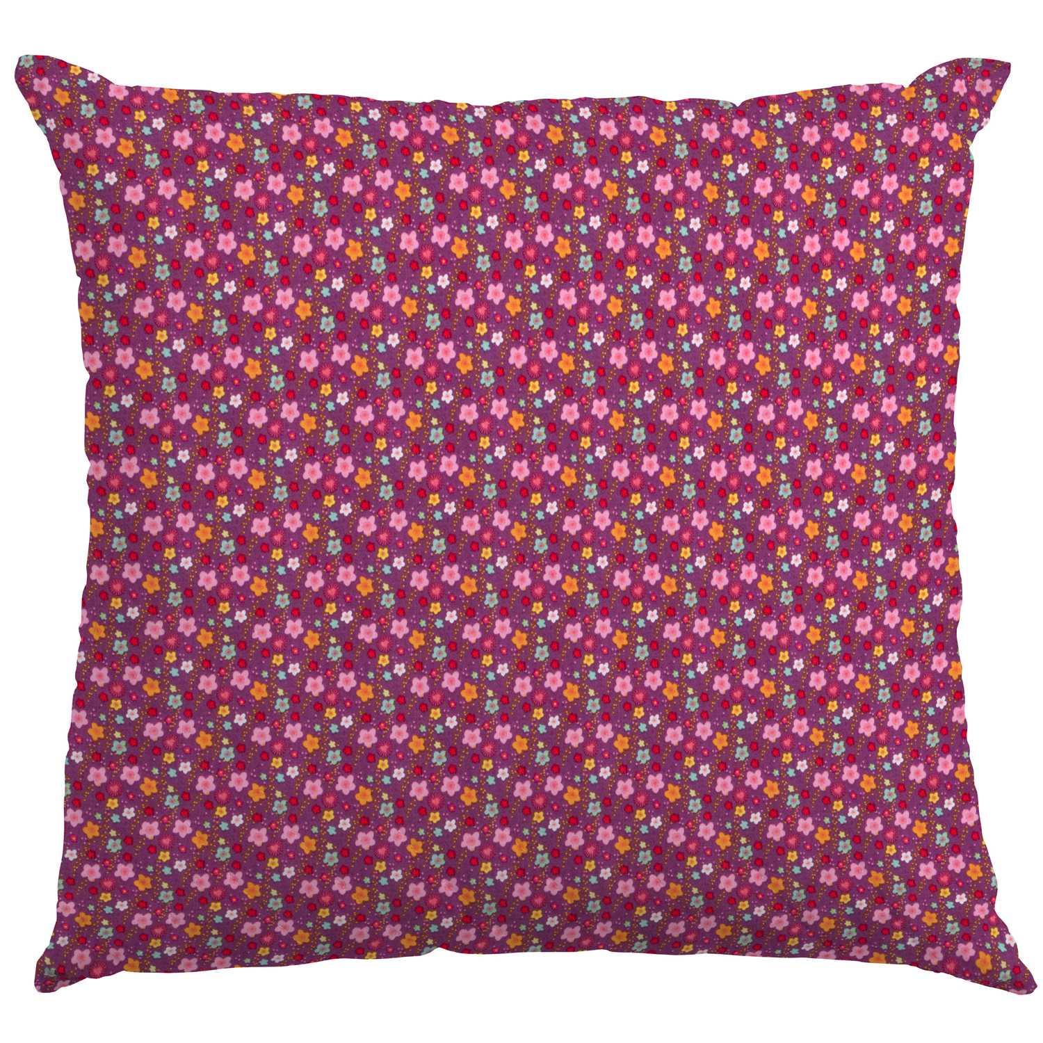 Popelín Flores Violeta - Ribes y Casals