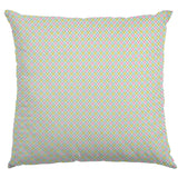 Popelín Geométrico Verde Rosa - Ribes y Casals