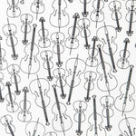 Popelín Guitar Cruda - Ribes y Casals