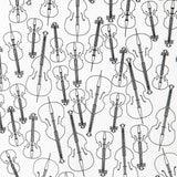 Popelín Guitar Cruda - Ribes y Casals