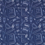 Popelín Hand Made Azul Denim - Ribes y Casals