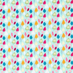 Popelín Hojas Menta - Ribes y Casals