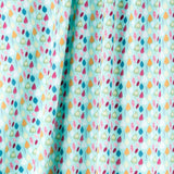 Popelín Hojas Menta - Ribes y Casals