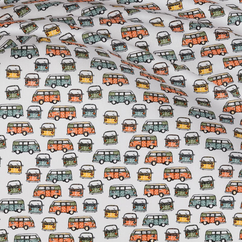 Popelín Infantil California Blanca - Ribes y Casals