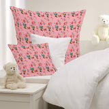 Popelín Infantil Gnomos Rosa - Ribes y Casals