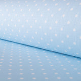 Popelín Infantil Lunares Azul - Ribes y Casals