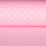 Popelín Infantil Lunares Rosa - Ribes y Casals