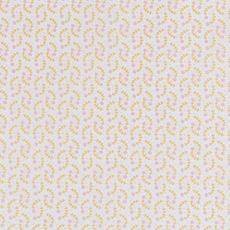 Popelín Infantil Rosas Blanca - Ribes y Casals