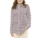 Popelín Infantil Rosas Gris - Ribes y Casals