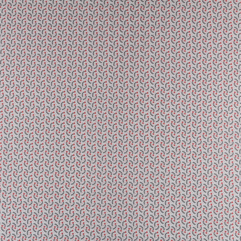 Popelín Infantil Rosas Gris - Ribes y Casals