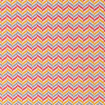 Popelín Infantil ZigZag Roja - Ribes y Casals