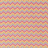 Popelín Infantil ZigZag Roja - Ribes y Casals