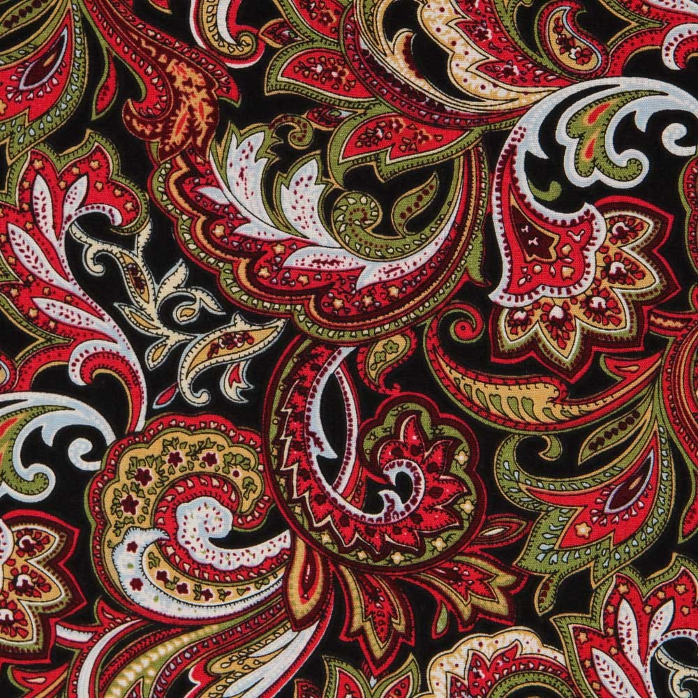 Popelín Istambul Granate - Ribes y Casals