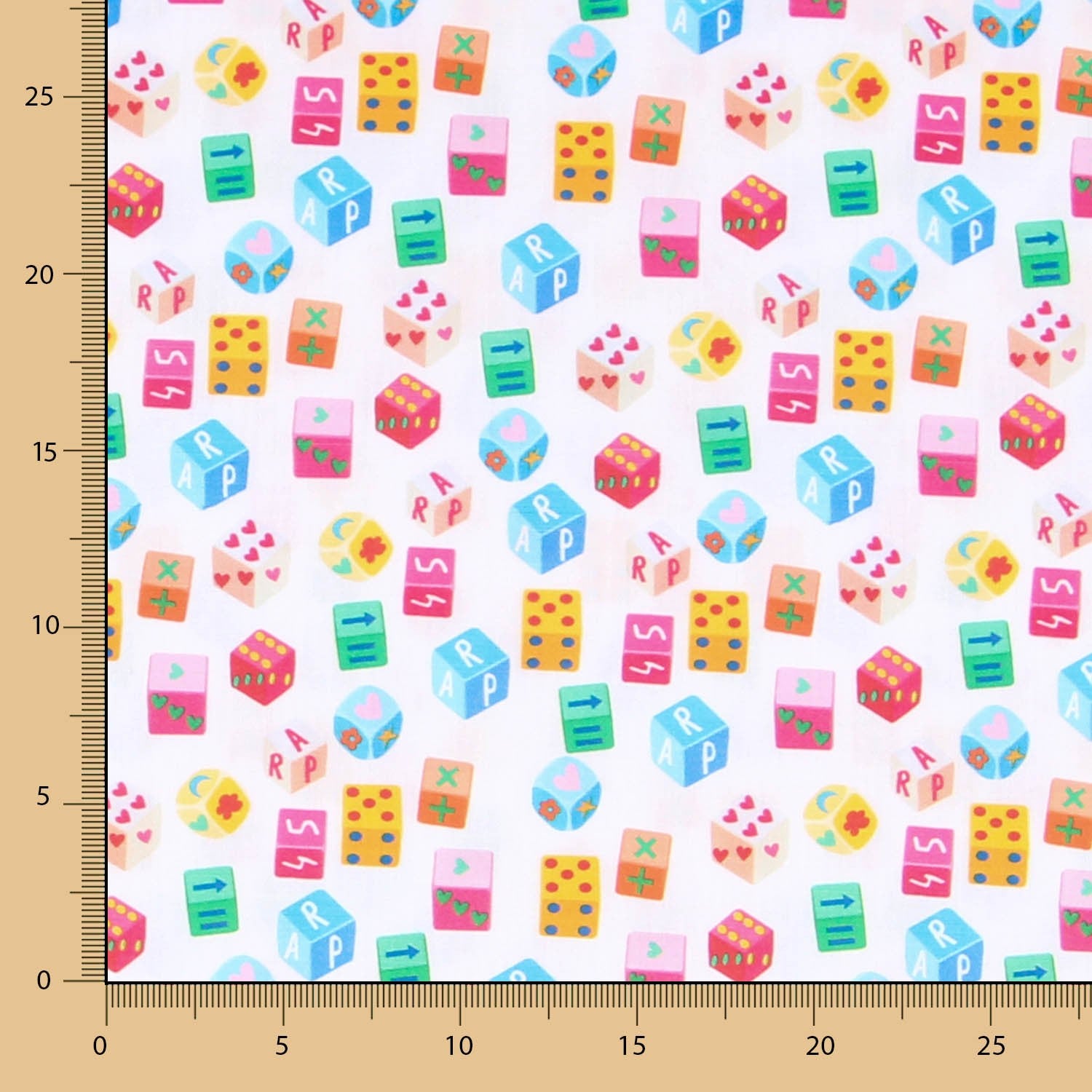 Popelín Juguetes Blanca - Ribes y Casals