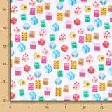 Popelín Juguetes Blanca - Ribes y Casals