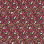 Popelín Liberty Fondo Rojo - Ribes y Casals