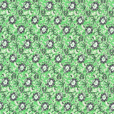 Popelín Liberty Fondo Verde - Ribes y Casals