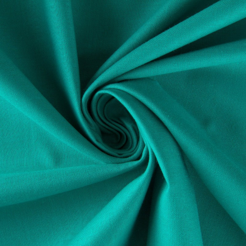 Popelín Liso Verde - Ribes y Casals