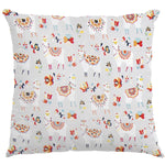 Popelín Llamas Gris - Ribes y Casals