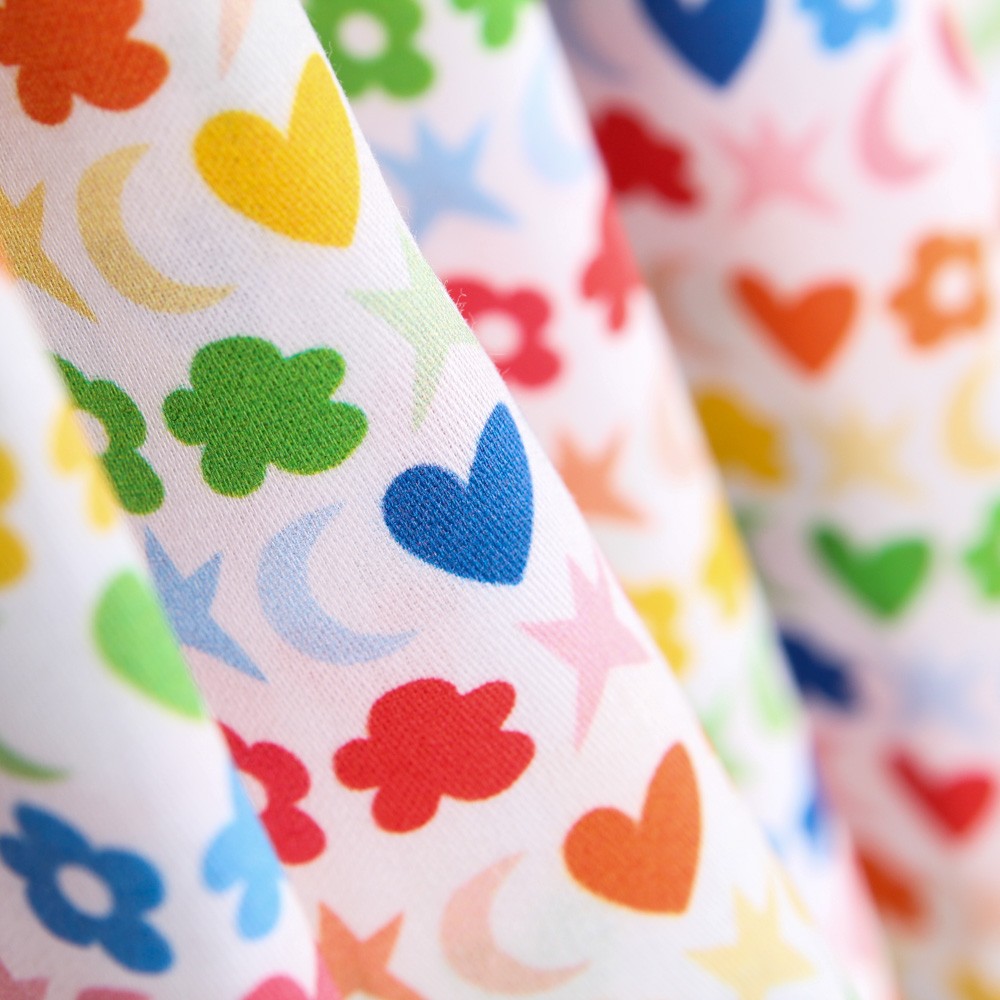 Popelín Love Multicolor - Ribes y Casals