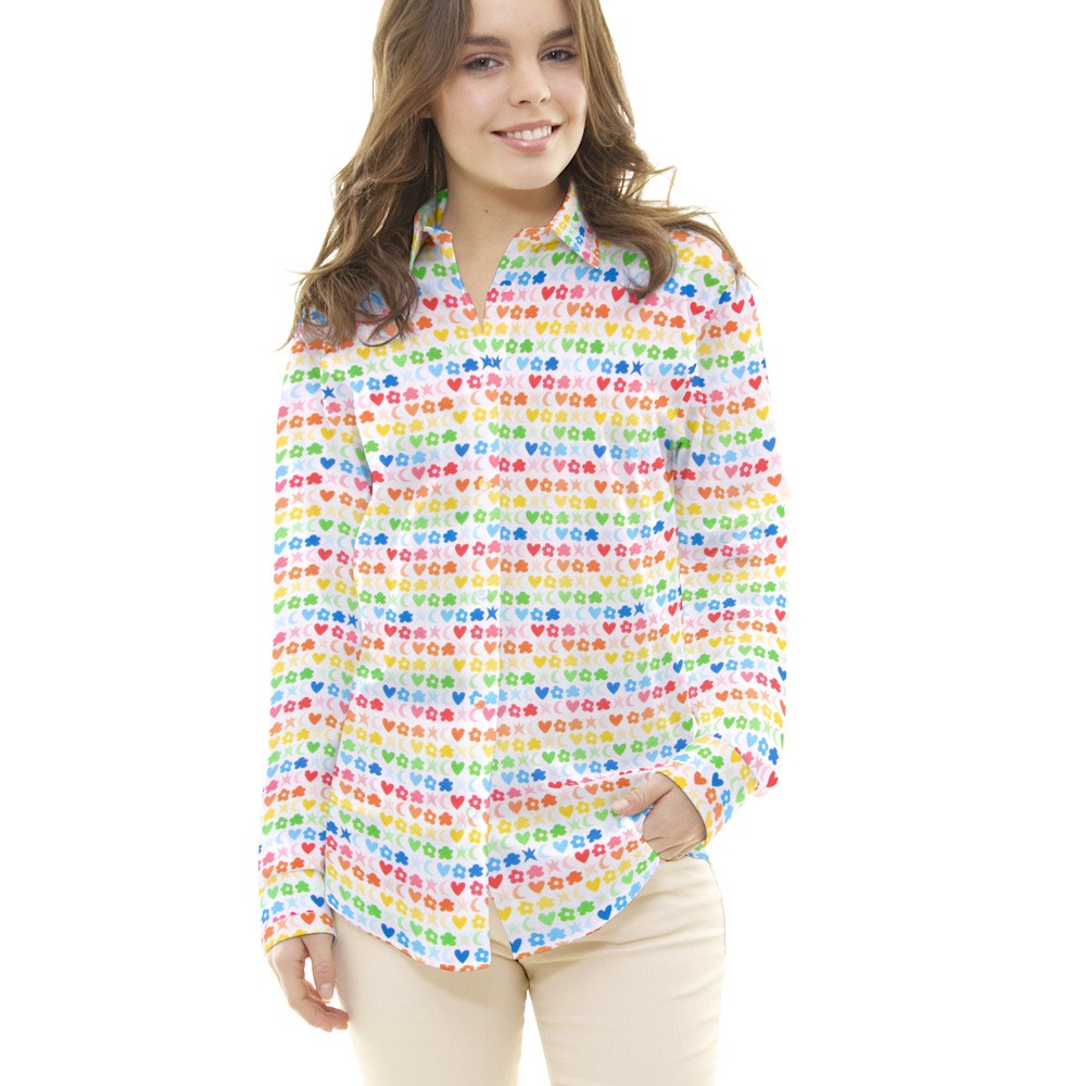 Popelín Love Multicolor - Ribes y Casals