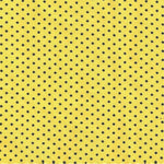 Popelín Lunar Amarillo Negro - Ribes y Casals