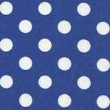 Popelín Lunares Dots Azul - Ribes y Casals