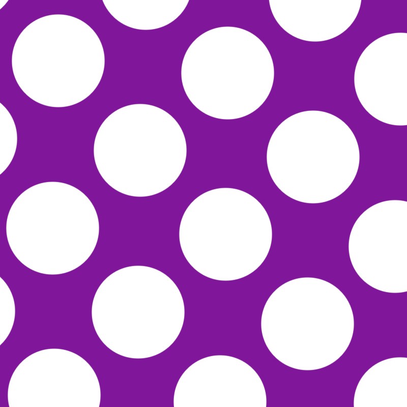Popelín Lunares Flamenca Fondo Morado 60mm - Ribes y Casals