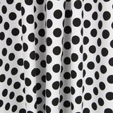 Popelín Lunares Flamenca Negro 15mm - Ribes y Casals