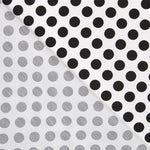 Popelín Lunares Flamenca Negro 15mm - Ribes y Casals