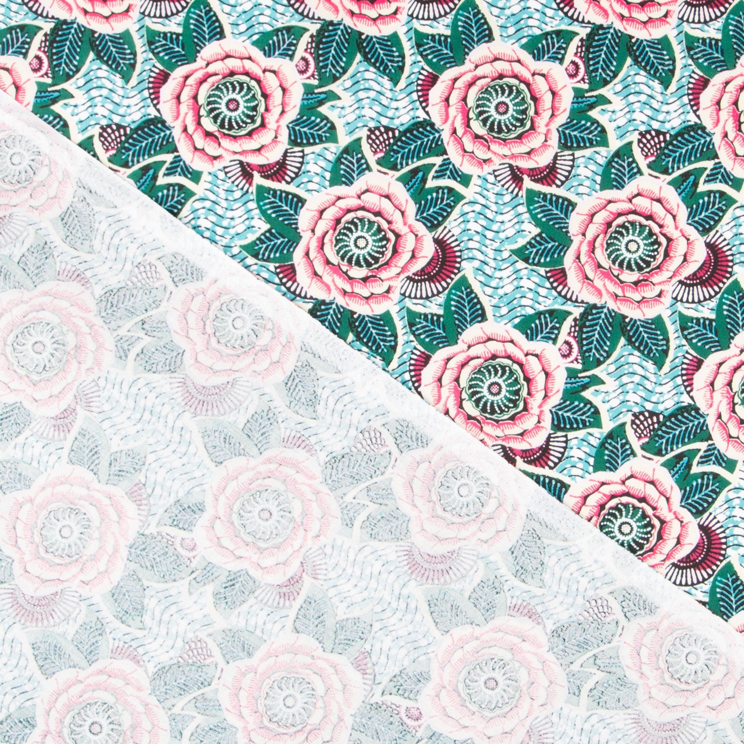 Popelín Malasia Fucsia - Ribes y Casals