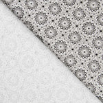 Popelín Mandala Gris - Ribes y Casals