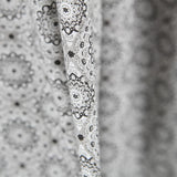 Popelín Mandala Gris - Ribes y Casals