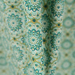 Popelín Mandala Verde - Ribes y Casals