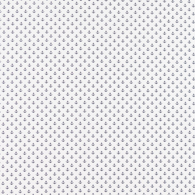 Popelín Marine Azul - Ribes y Casals