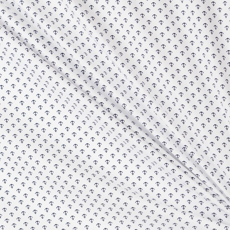 Popelín Marine Azul - Ribes y Casals