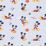 Popelín Mickey Mouse Rayas - Ribes y Casals
